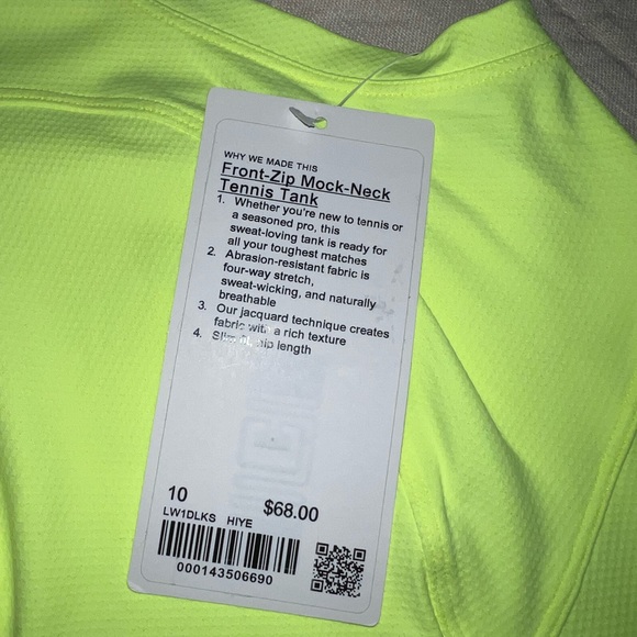 Lulu lemon shirt and skirt set - Picture 3 of 3